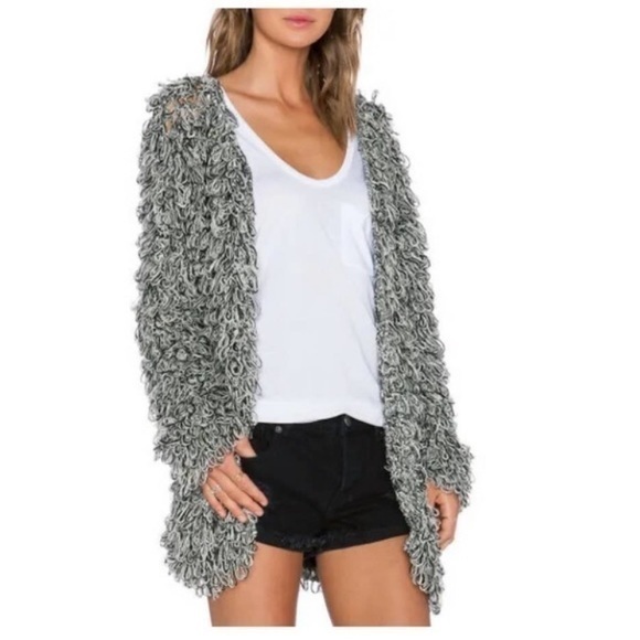 For Love And Lemons Sweaters - KNITZ For Love & Lemons Knits loop cardigan